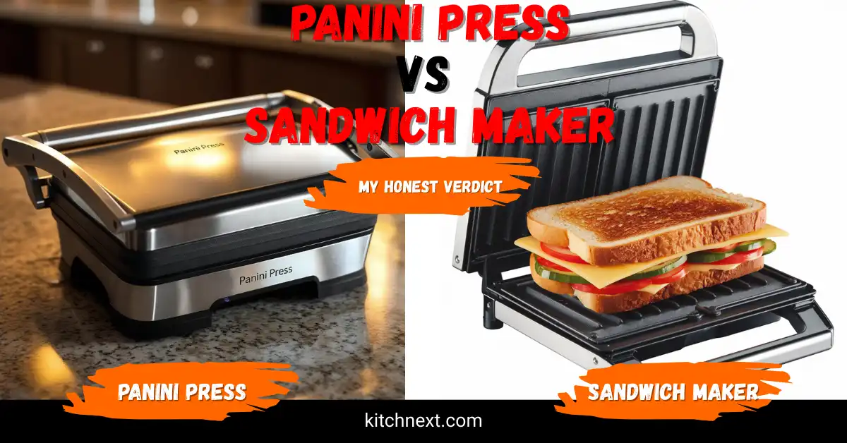 Panini Press vs Sandwich Maker: My Honest Verdict