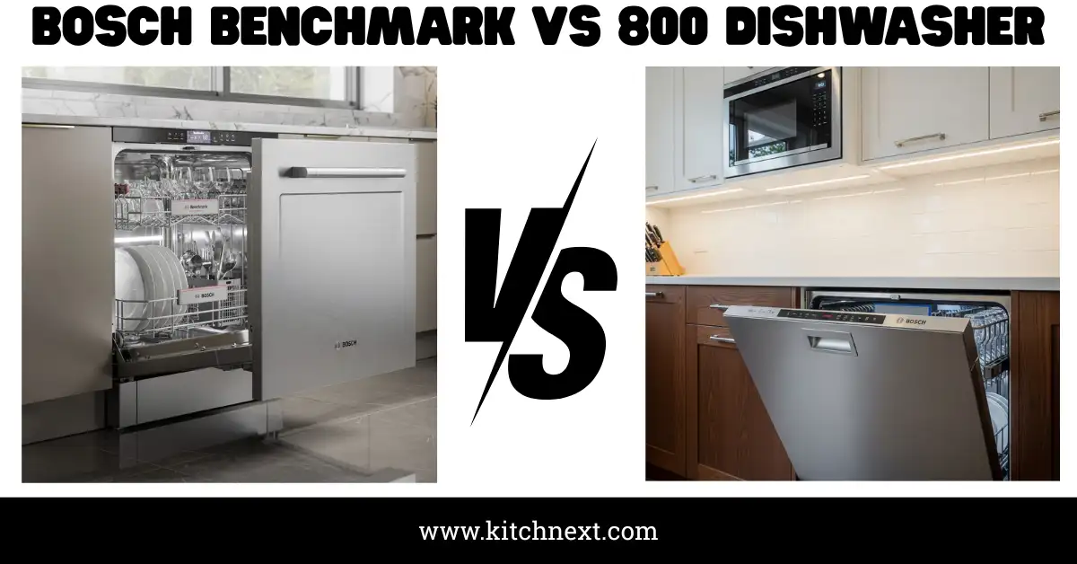 Bosch Benchmark Vs 800 Dishwasher: Ultimate Performance Showdown