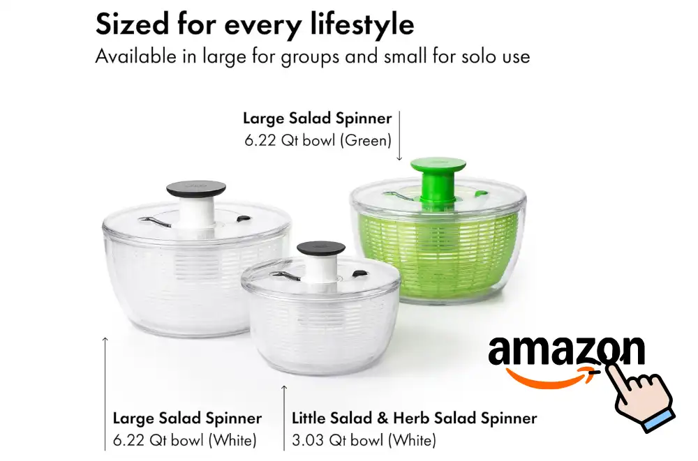Oxo Salad Spinner Large Vs Small