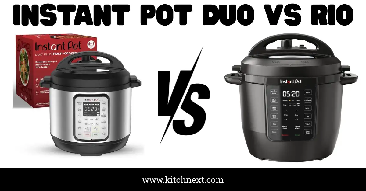 Instant Pot Duo vs Rio: My Real-World Test