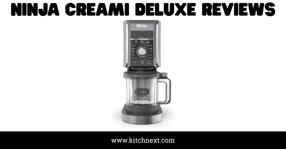 Ninja Creami Deluxe Reviews: A Surprisingly Smooth Experience
