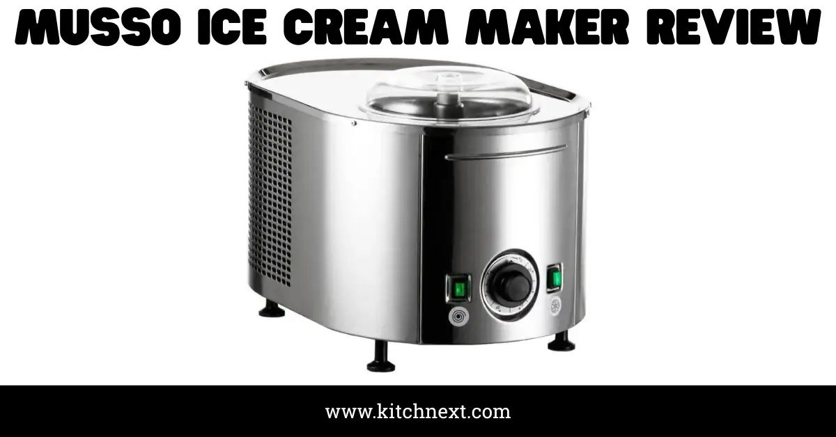 Musso Ice Cream Maker Review: Built to Delight Daily