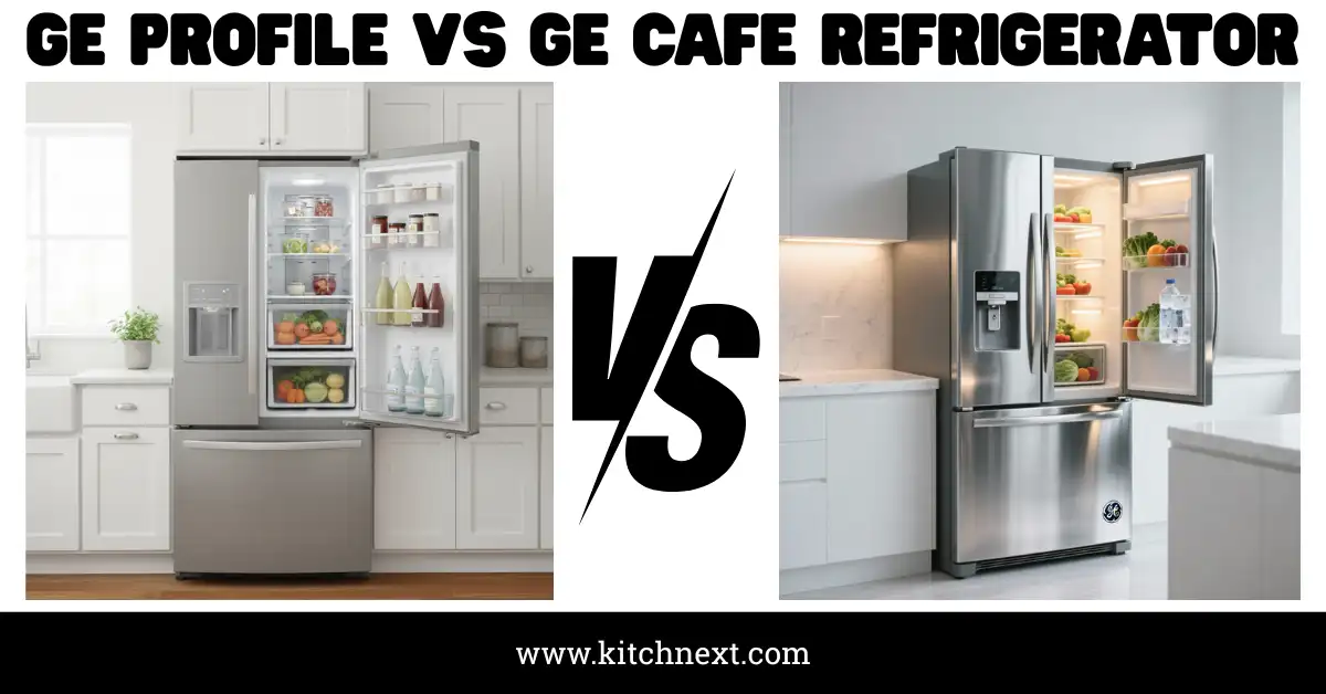 Ge Profile Vs Ge Cafe Refrigerator: My Insightful Comparison