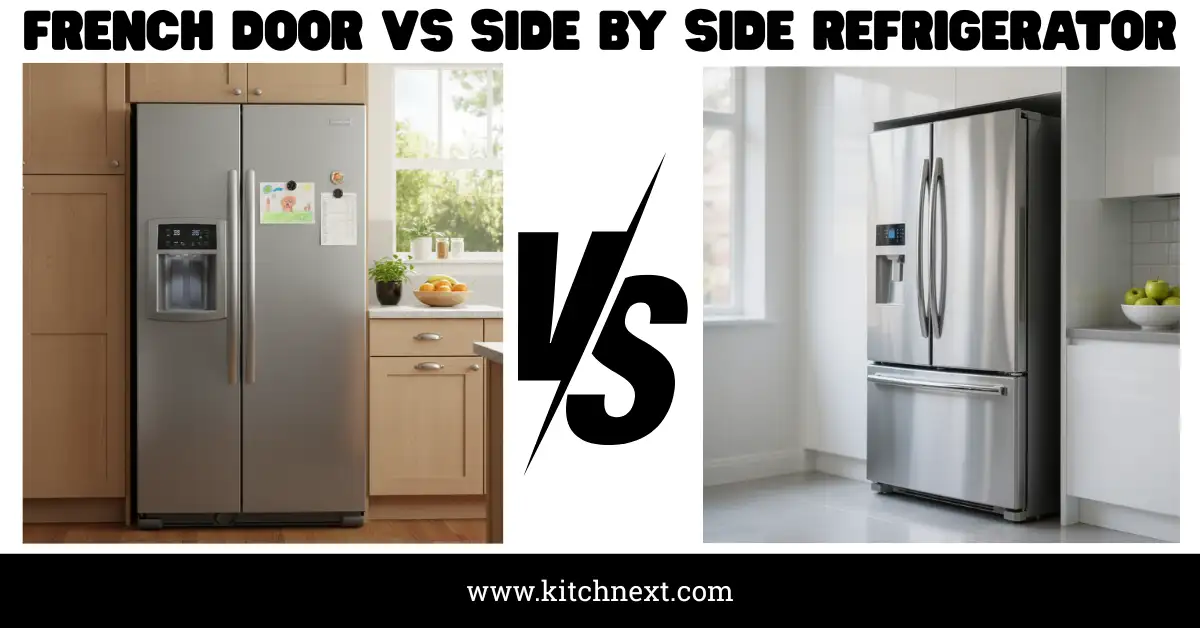 French Door Vs Side by Side Refrigerator: My Honest Insight
