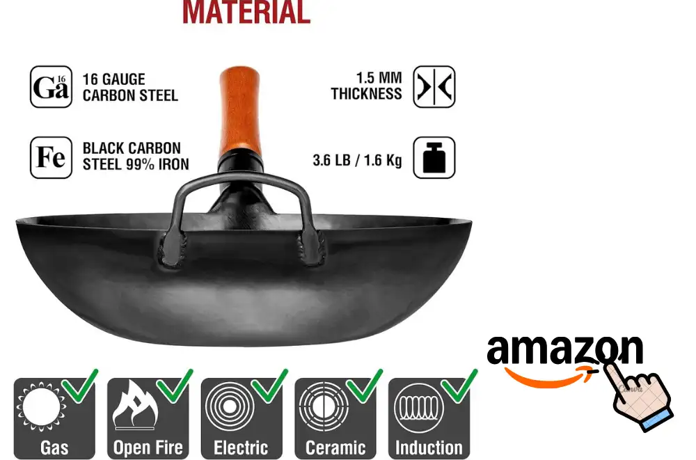 Cast Iron Wok Vs Carbon Steel Wok