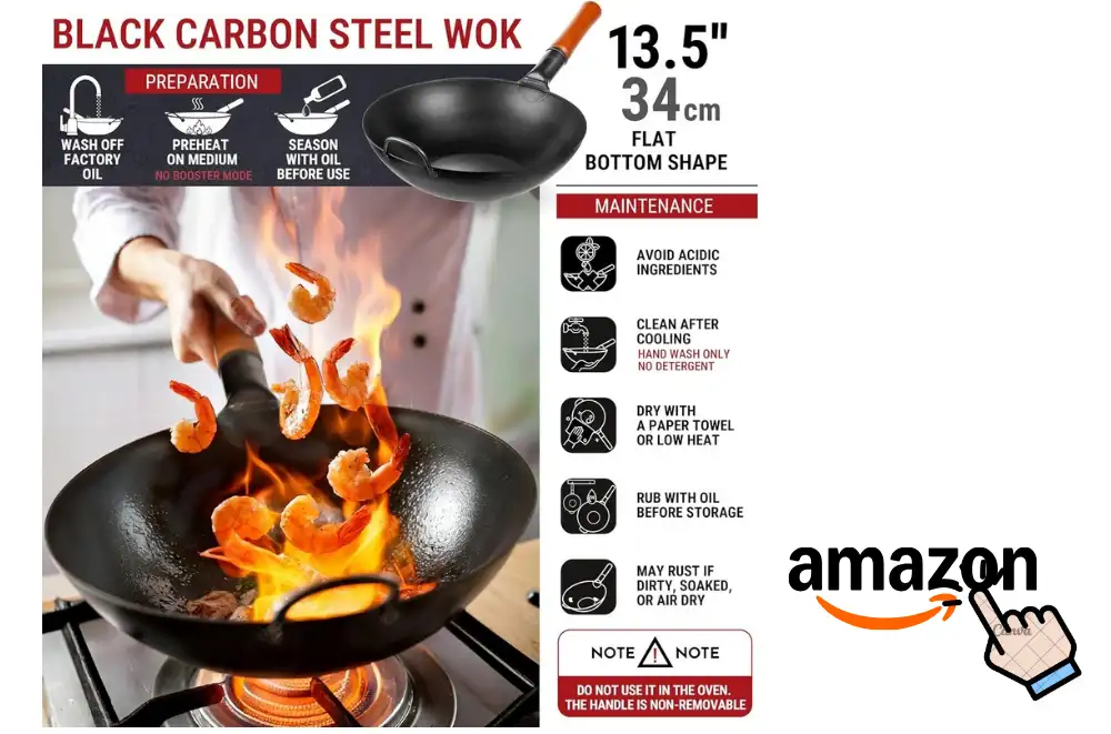 Cast Iron Wok Vs Carbon Steel Wok