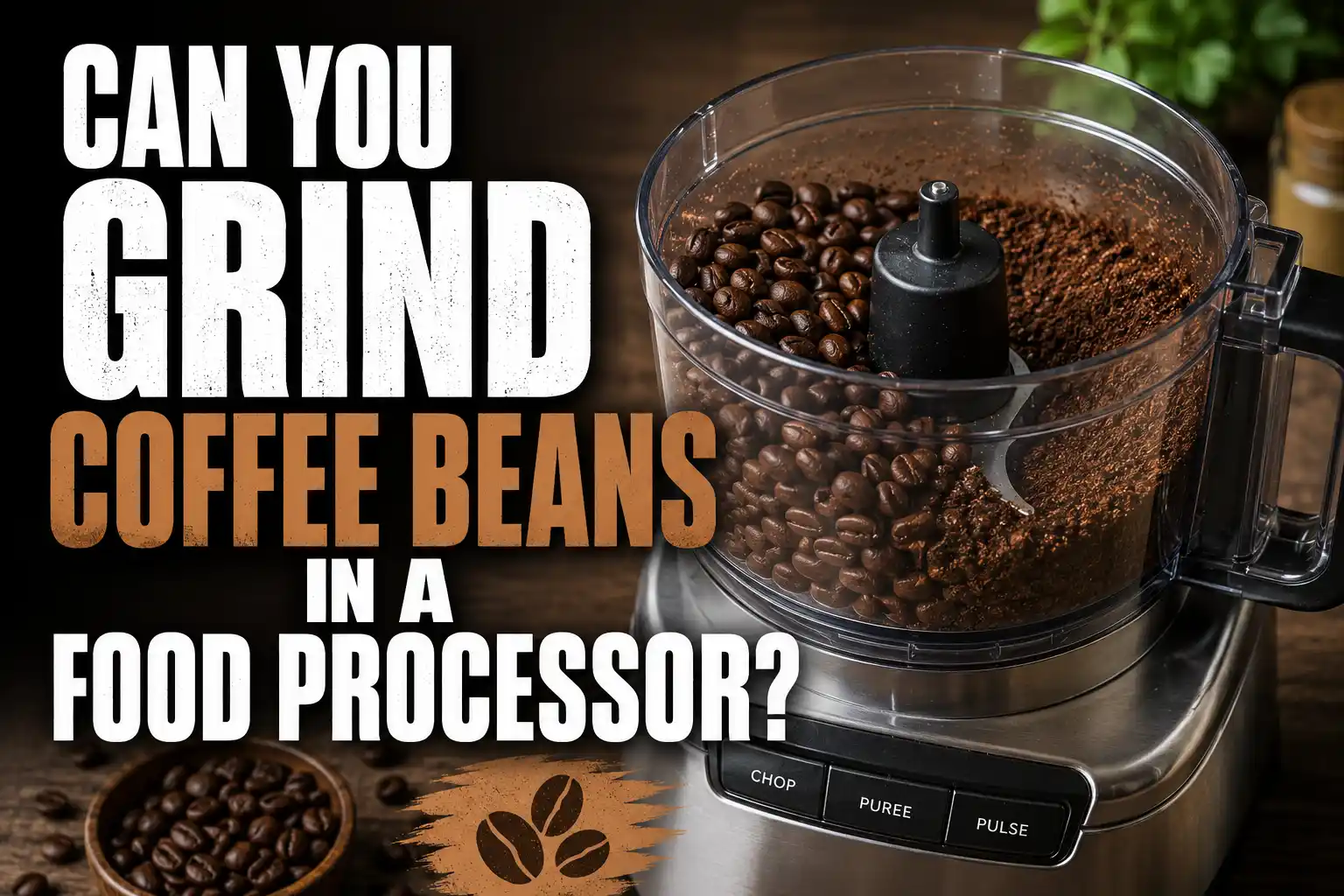 Can You Grind Coffee Beans in a Food Processor?
