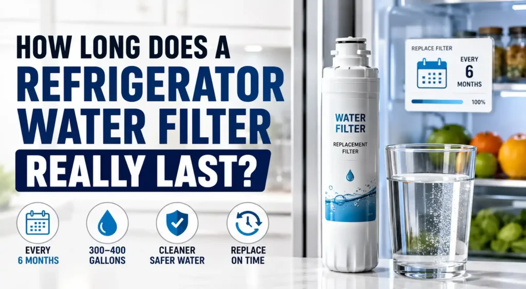 How Long Should a Refrigerator Water Filter Last