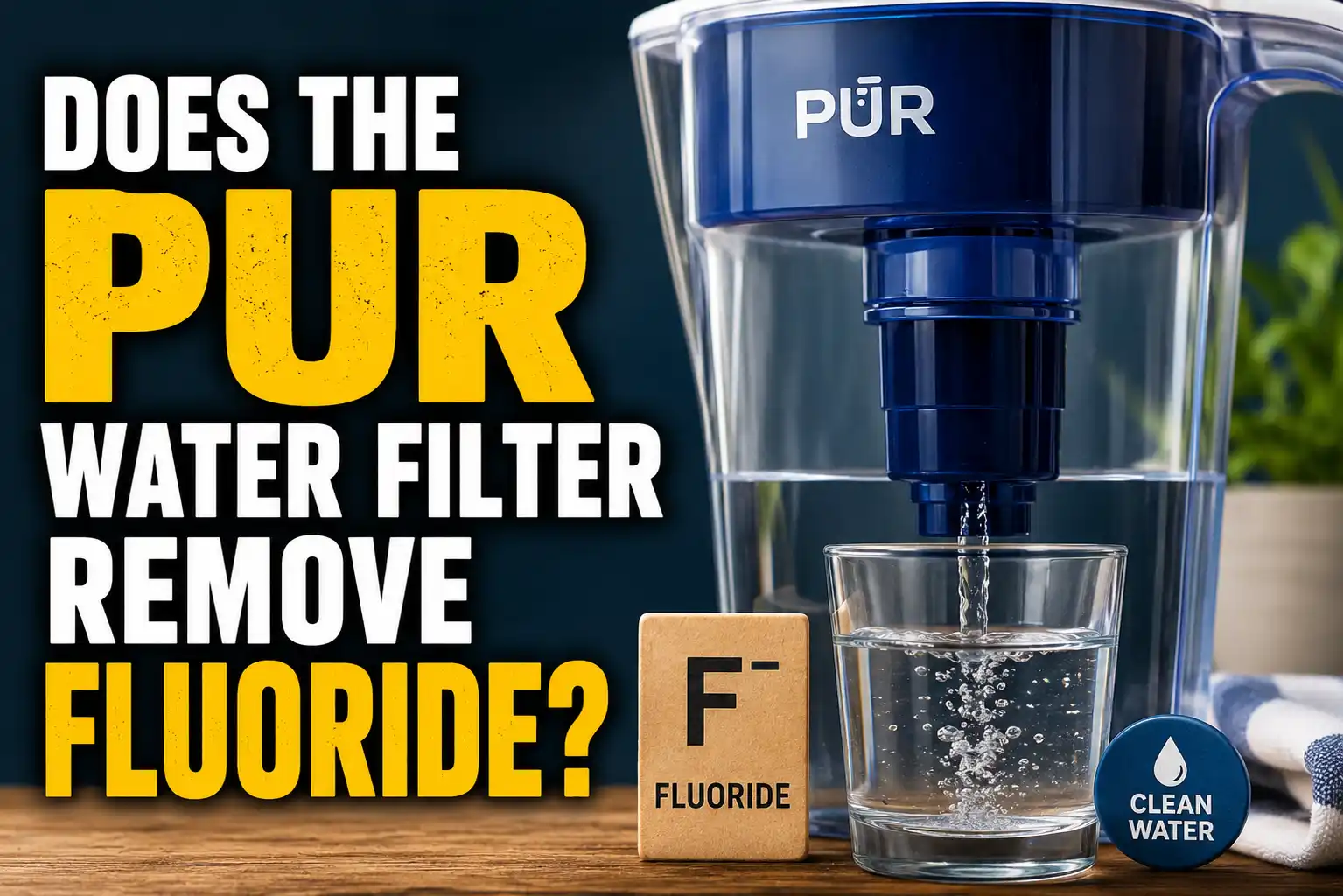 Does the Pur Water Filter Remove Fluoride?
