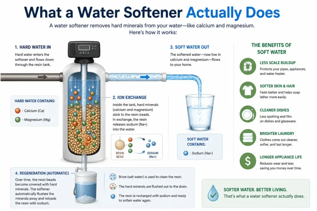 Does a Water Softener Filter Water