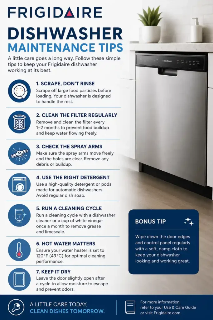 How to Clean a Frigidaire Dishwasher