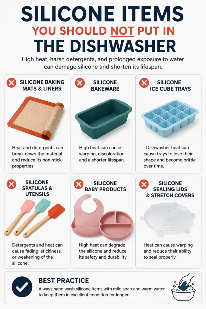 Can Silicone Go in the Dishwasher
