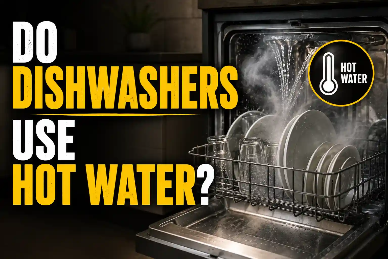 Do Dishwashers Use Hot Water? What I Discovered
