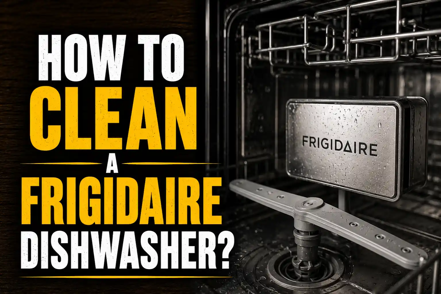 How to Clean a Frigidaire Dishwasher? My Honest Experience