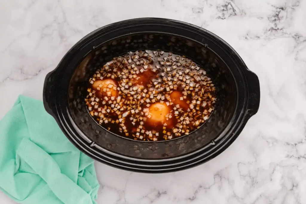 Crock Pot Honey Bourbon Chicken
