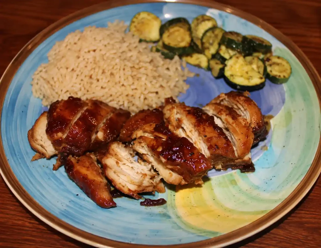 Crock Pot Honey Bourbon Chicken
