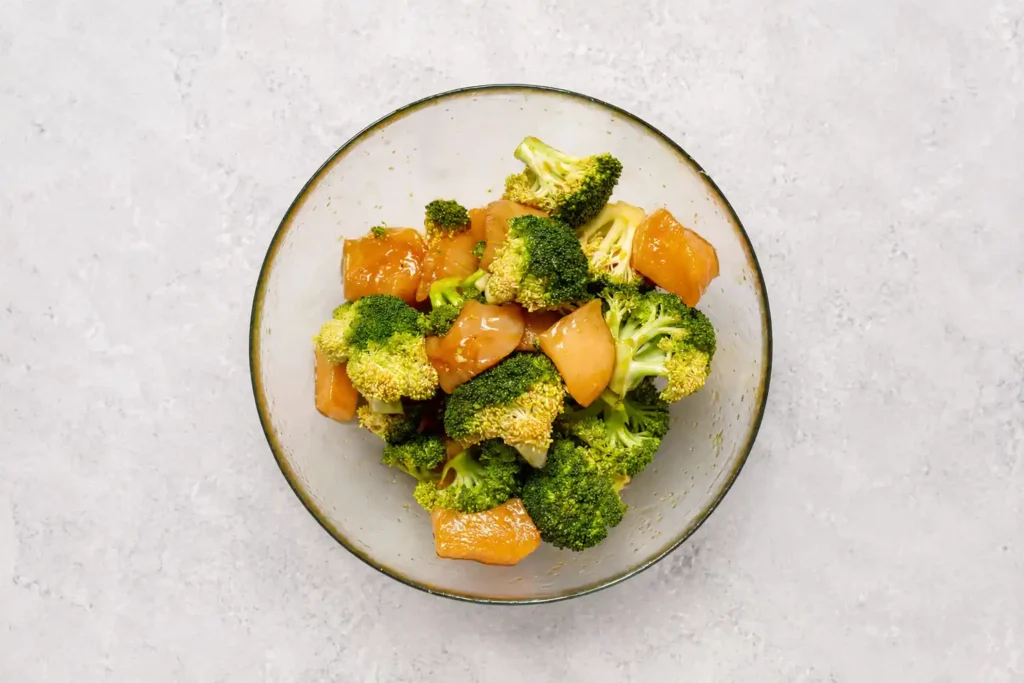 Air Fryer Chicken and Broccoli