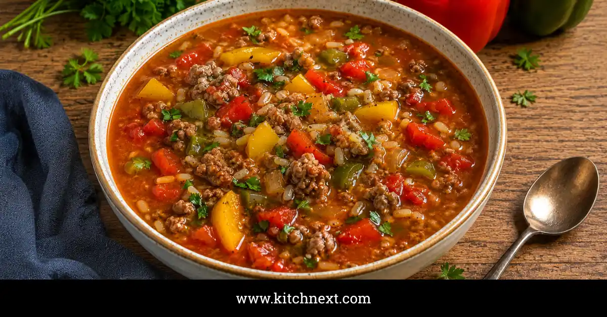 Stuffed Pepper Soup Recipe