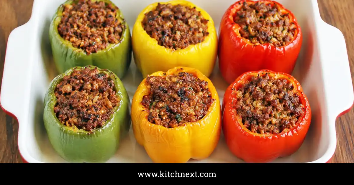 Stuffed Peppers Without Rice