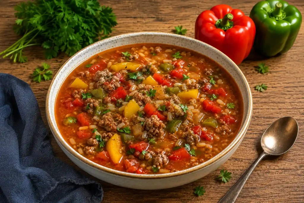 Stuffed Pepper Soup Recipe