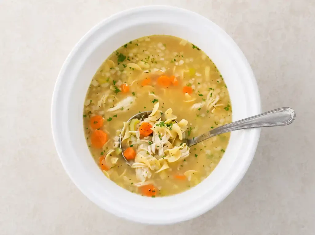 Crockpot Chicken Noodle Soup