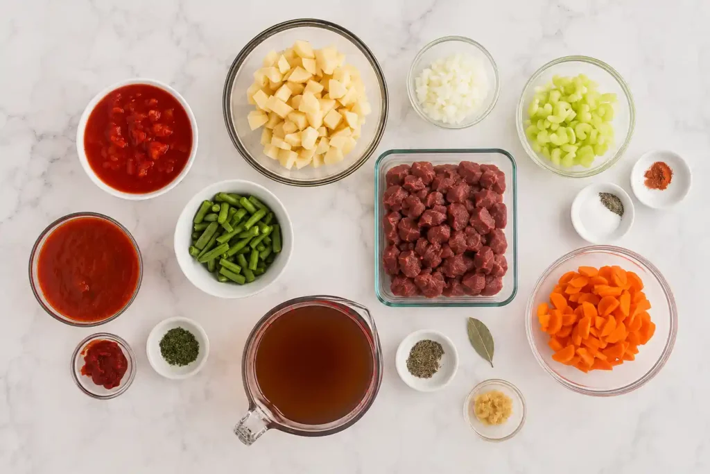 Crockpot Vegetable Beef Soup Recipe