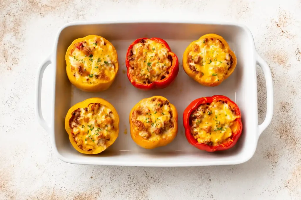 Classic Beef Stuffed Peppers Oven