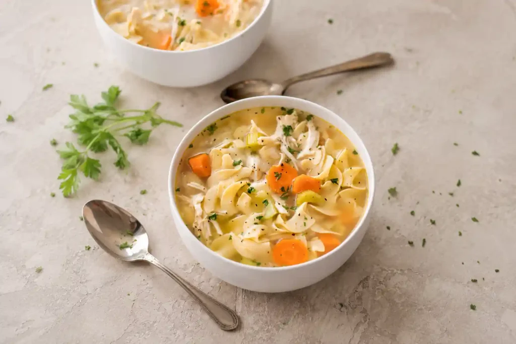 Crockpot Chicken Noodle Soup