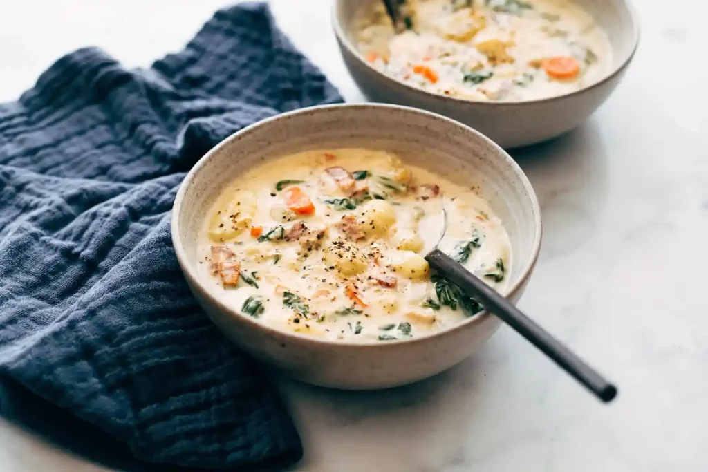 Crockpot Chicken Gnocchi Soup