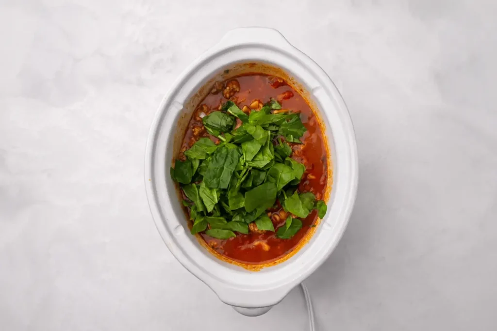 Crockpot Lasagna Soup