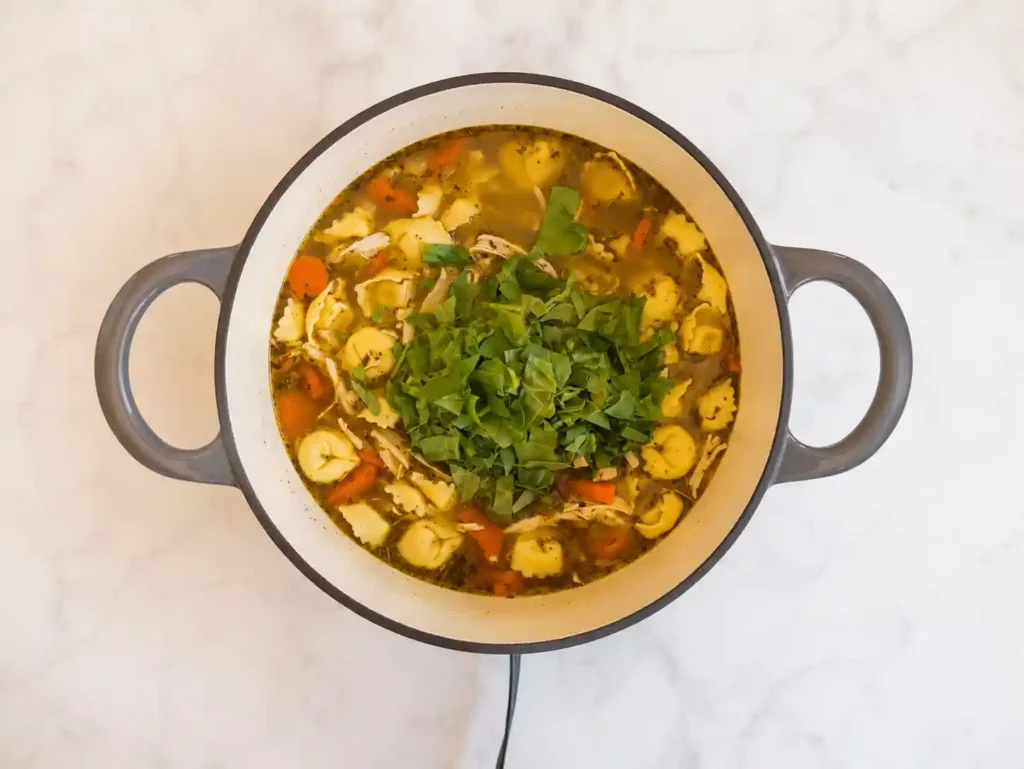 Chicken Tortellini Soup