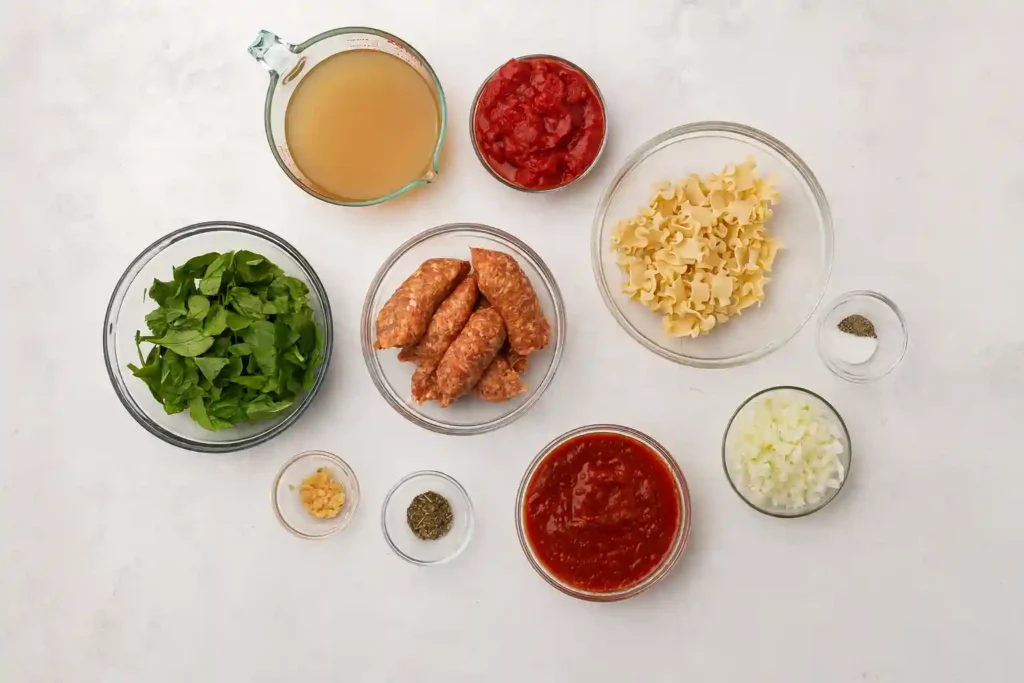 Crockpot Lasagna Soup