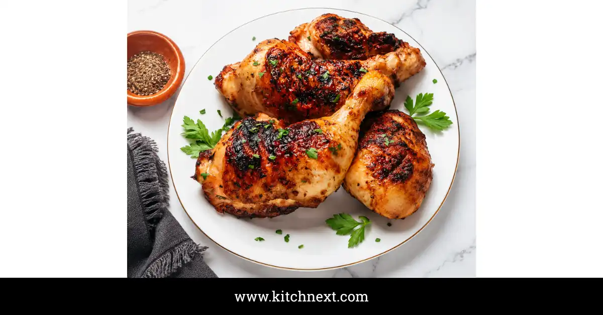 Grilled Chicken Quarters: Crispy Skin, Juicy Meat