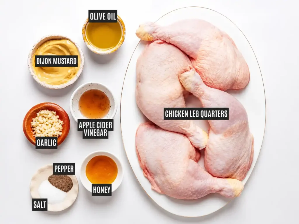 Grilled Chicken Quarters