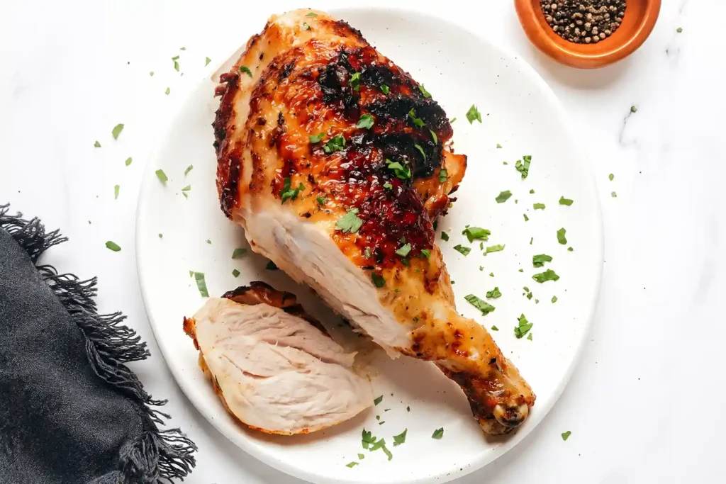 Grilled Chicken Quarters