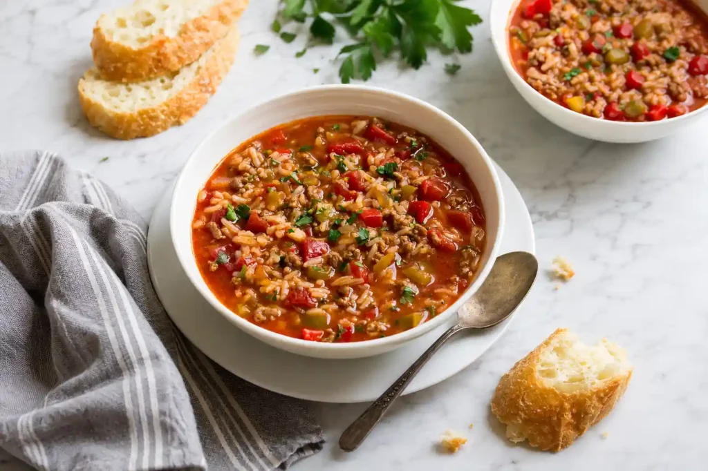 Stuffed Pepper Soup
