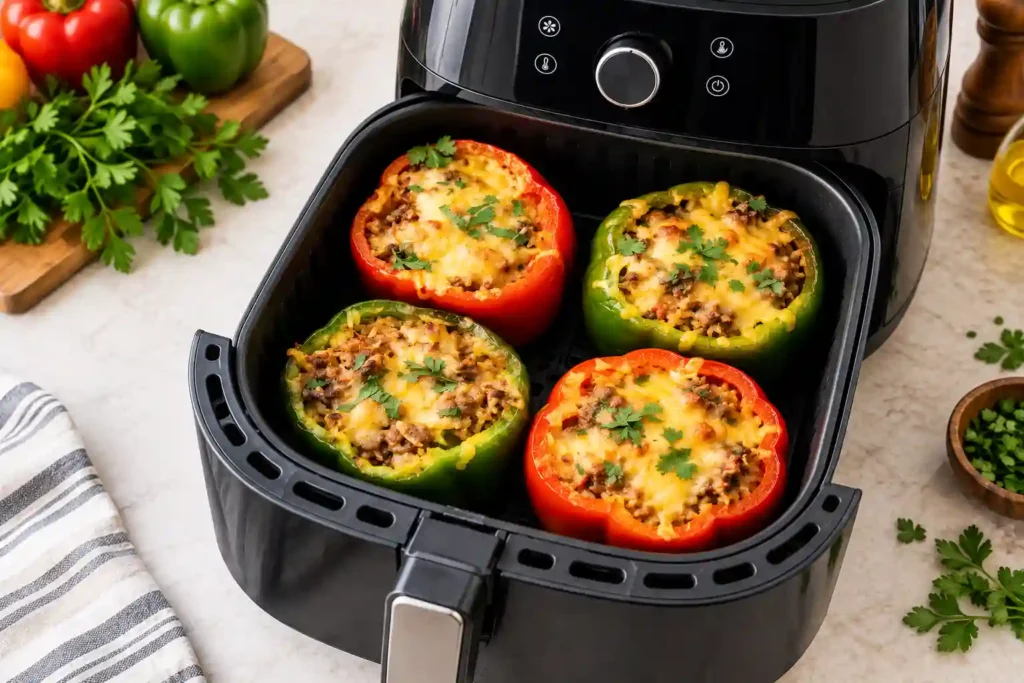 Air Fryer Stuffed Peppers