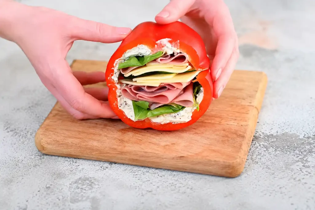 Bell Pepper Sandwich