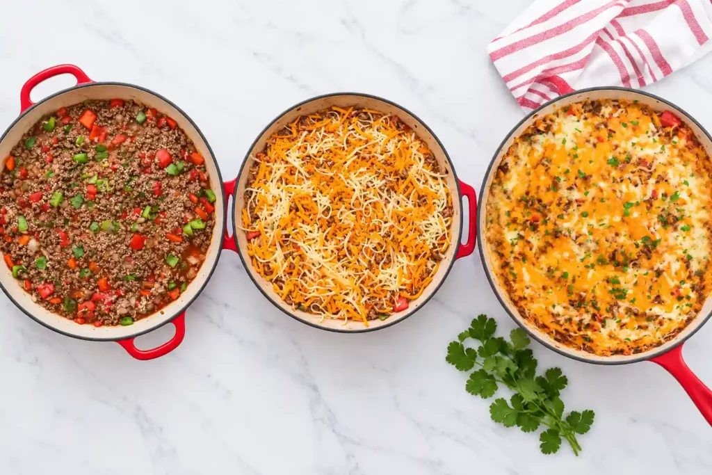 Stuffed Pepper Casserole with Beef