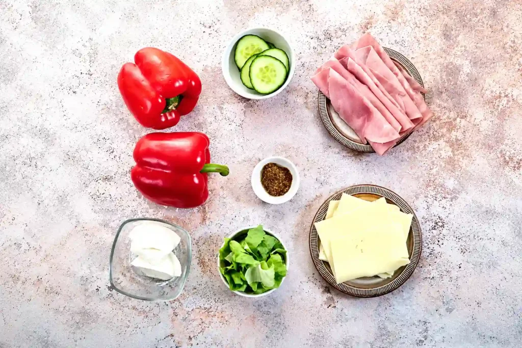 Bell Pepper Sandwich