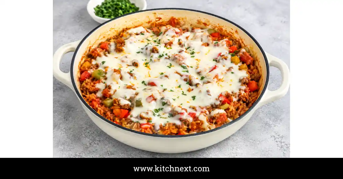 Stuffed Pepper Casserole Recipe (Easy One-Pan Dinner)