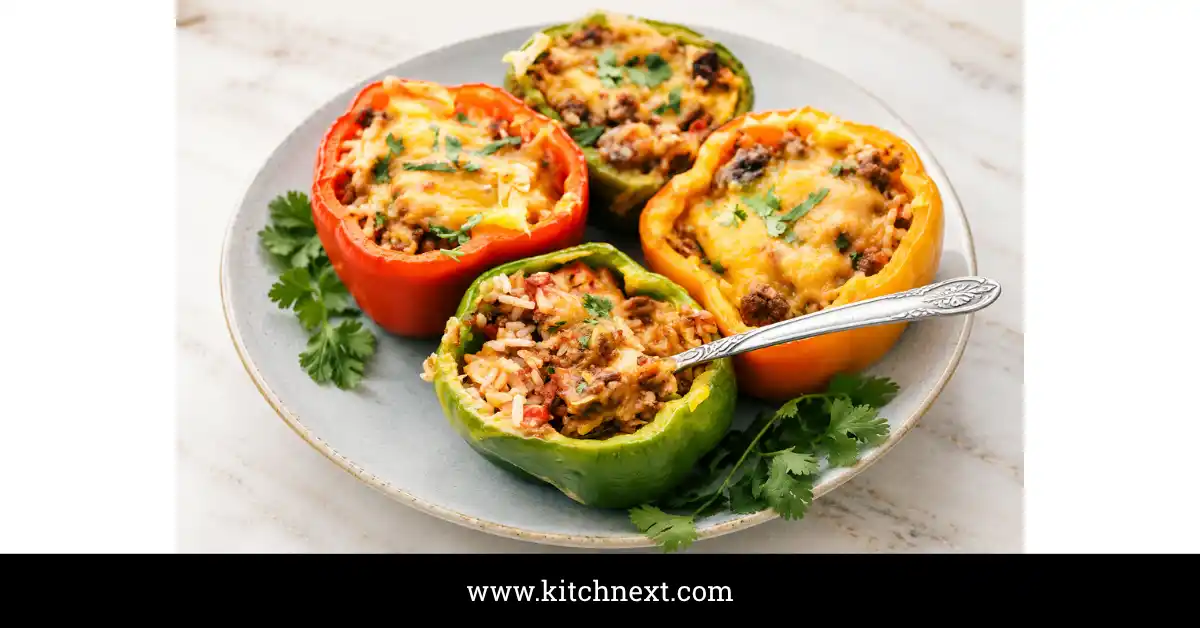 Air Fryer Stuffed Peppers