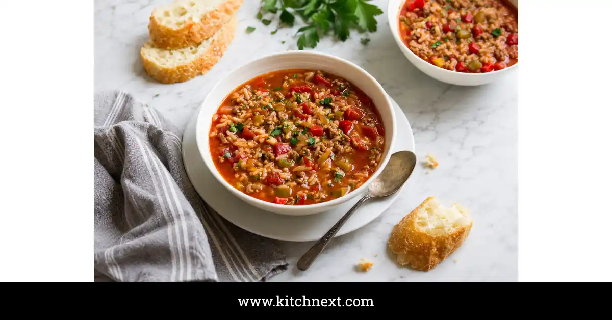Stuffed Pepper Soup