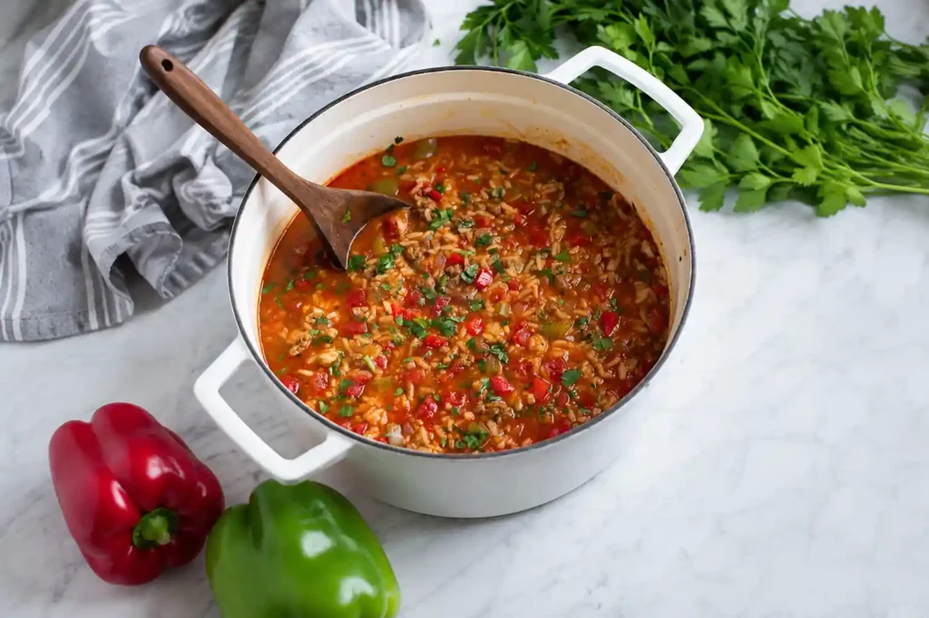 Stuffed Pepper Soup