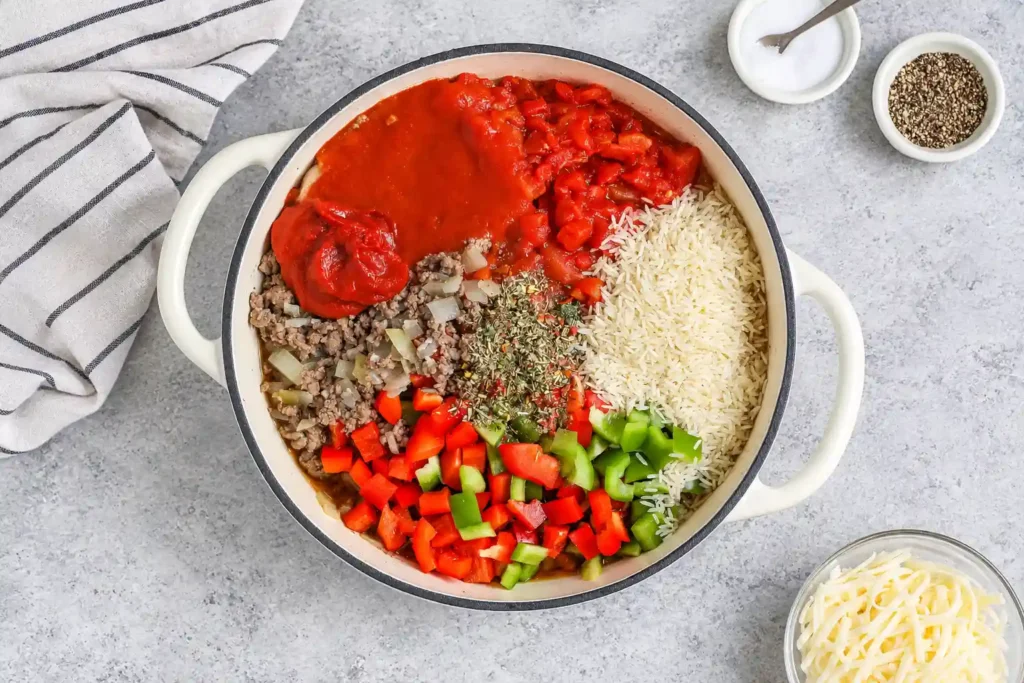 Stuffed Pepper Casserole