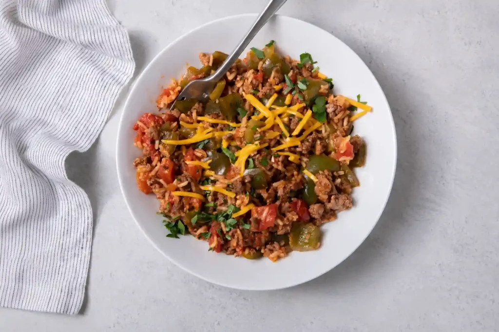 Unstuffed Peppers Recipe