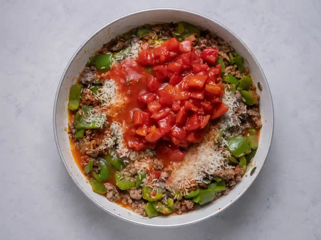 Unstuffed Peppers